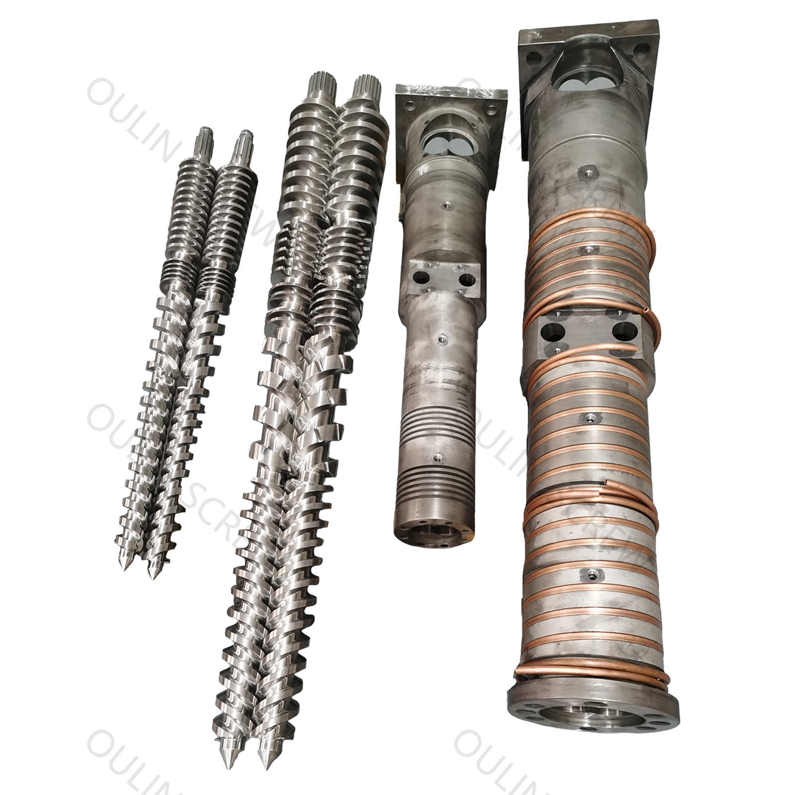 PVC型材-锥双螺杆机筒